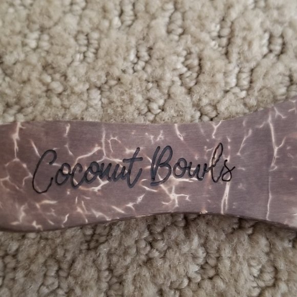 **NWOT** The Original Coconut Bowl with Spoon - Picture 5 of 5